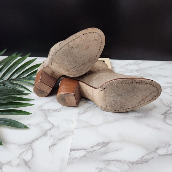 Zadig & Voltaire Molly Suede Western Style Booties - Picture 7 of 7